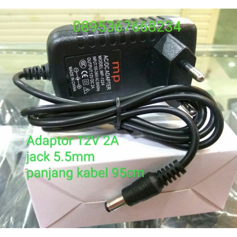 Adaptor CCTV 12V 2A