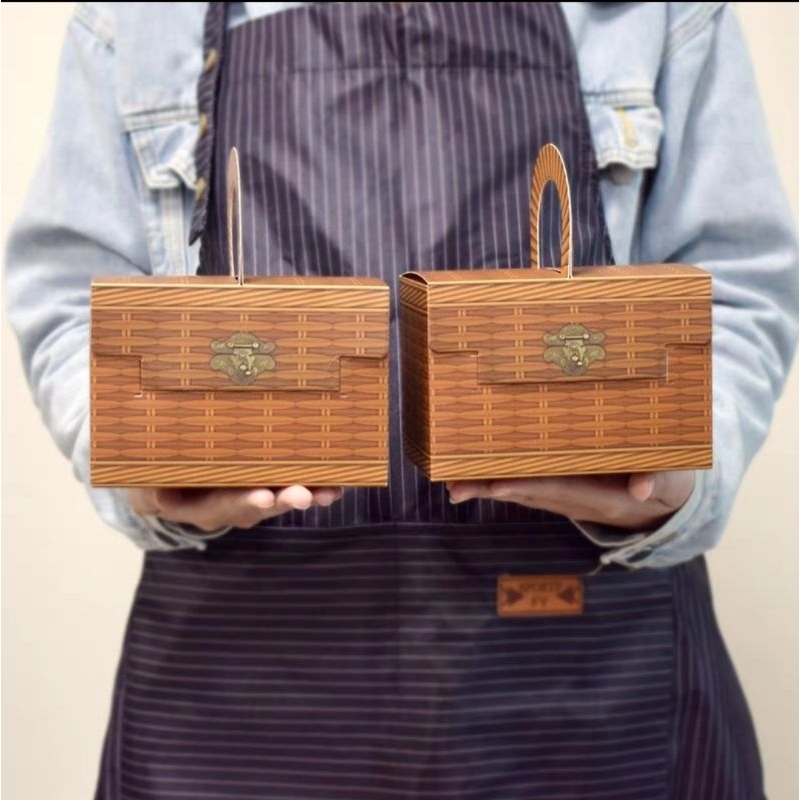 

Cage Box / Packaging Dragon Boat Festival / Hampers Bacang Kue Basah / Kotak Dus Bakcang Kicang2023