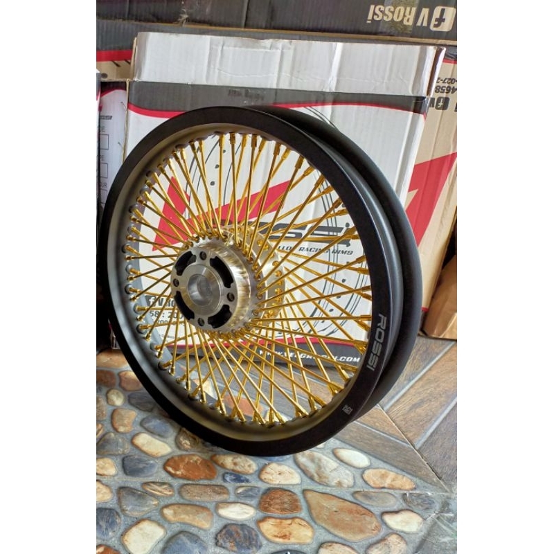 VELG JARI JARI SERIBU DEPAN ROSSI RING 14 TROMOL DEPAN MIO J MIO M3 MIO Z XRIDE MIO SPORTY BEAT SCOO