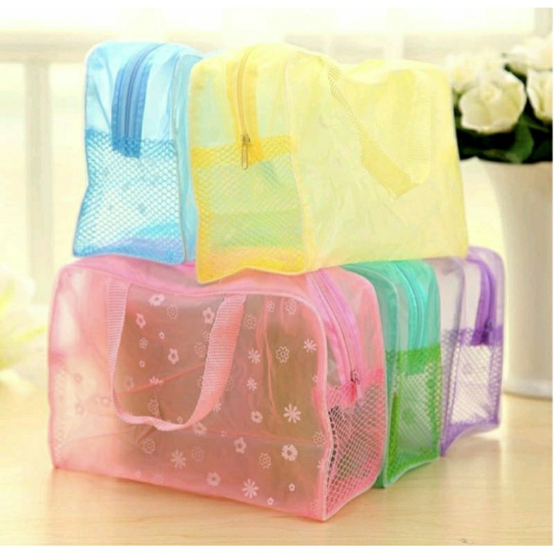 Tas Kosmetik Tempat Penyimpanan Bahan Pvc