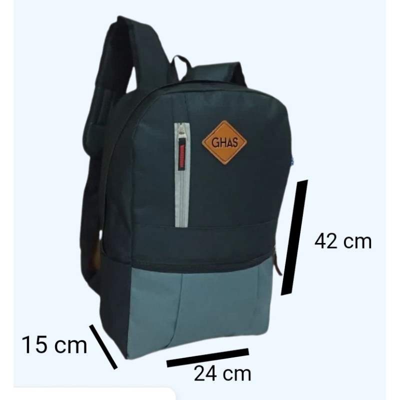 tas gendong belakang tas ransel pria wanita tas serbaguna