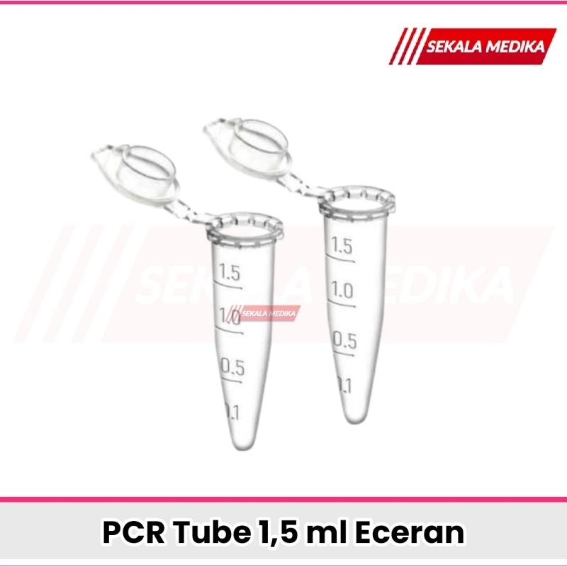 PCR Tube 1,5 Ml Tabung Eppendorf Microtube Satuan