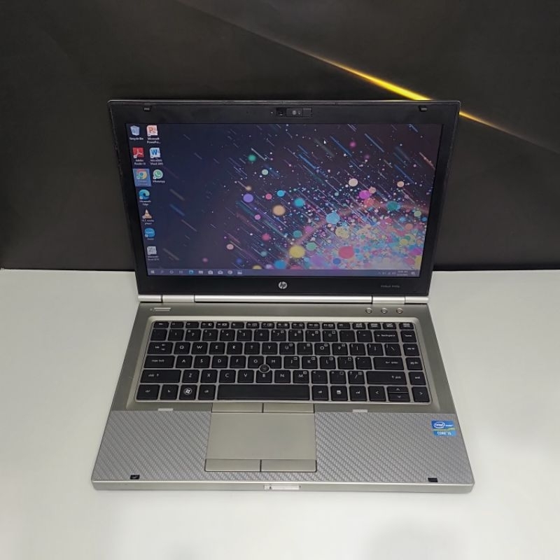 HP ELITEBOOK 8460P prosesor intel corei5 gen 2 ram 4gb SSD 128gb