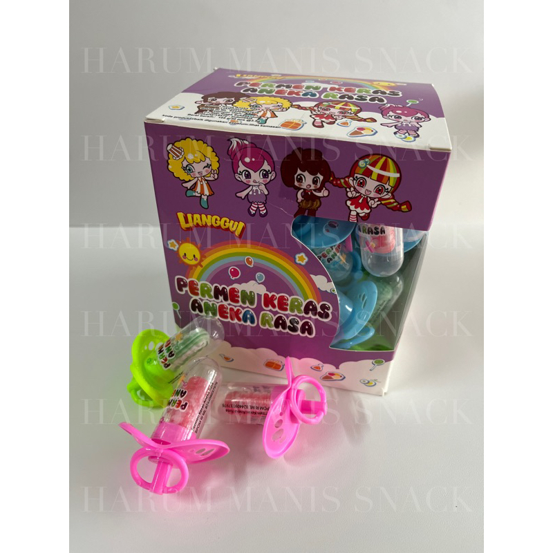 Lianggui Permen Keras Aneka Rasa Dot Empeng Gigi isi 30pcs x 3.5gr