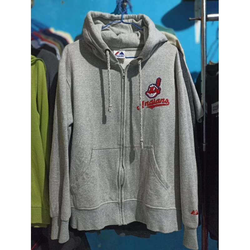 jaket hoodie MLB majestic