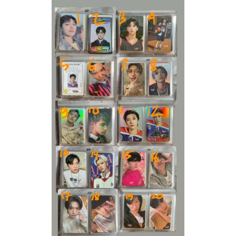 pc kun ten wayv nct superm fansign basket kickback owhat