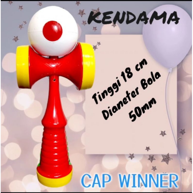 KENDAMA CAP WINNER MAINAN TRADISIONAL JEPANG/MAINAN TRADISIONAL