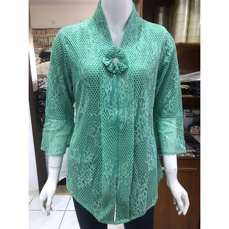 kebaya full brukat kaos premium murah kebaya encim promo brukat plm