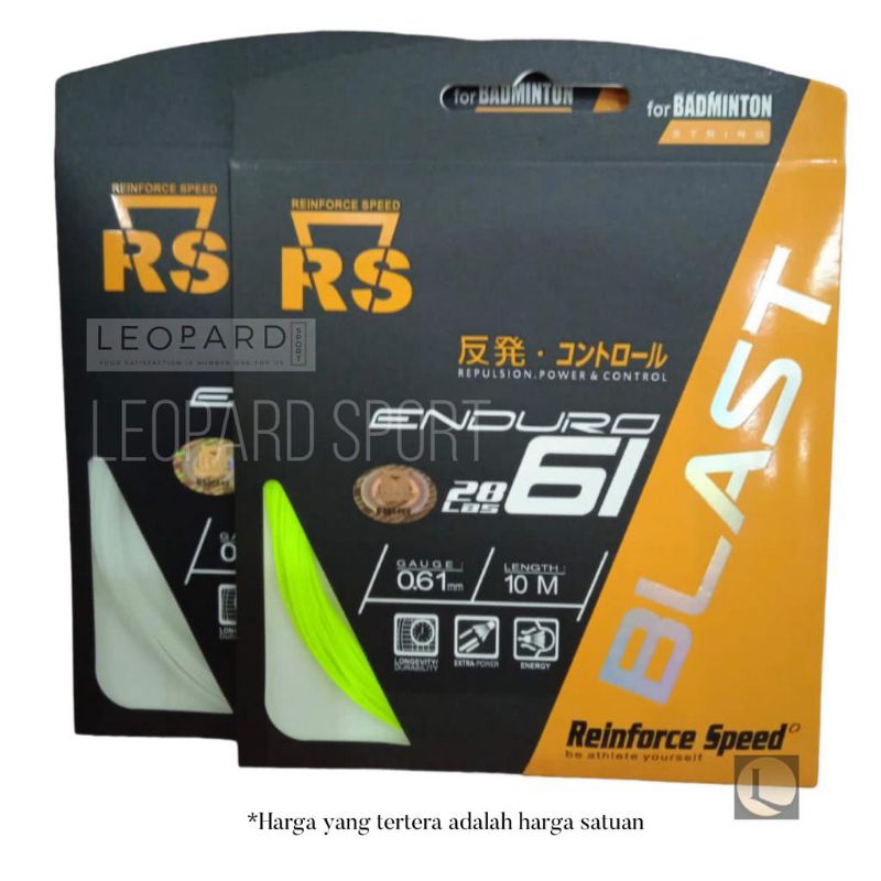Senar Badminton RS ENDURO 61 BLAST / Senar Raket Badminton