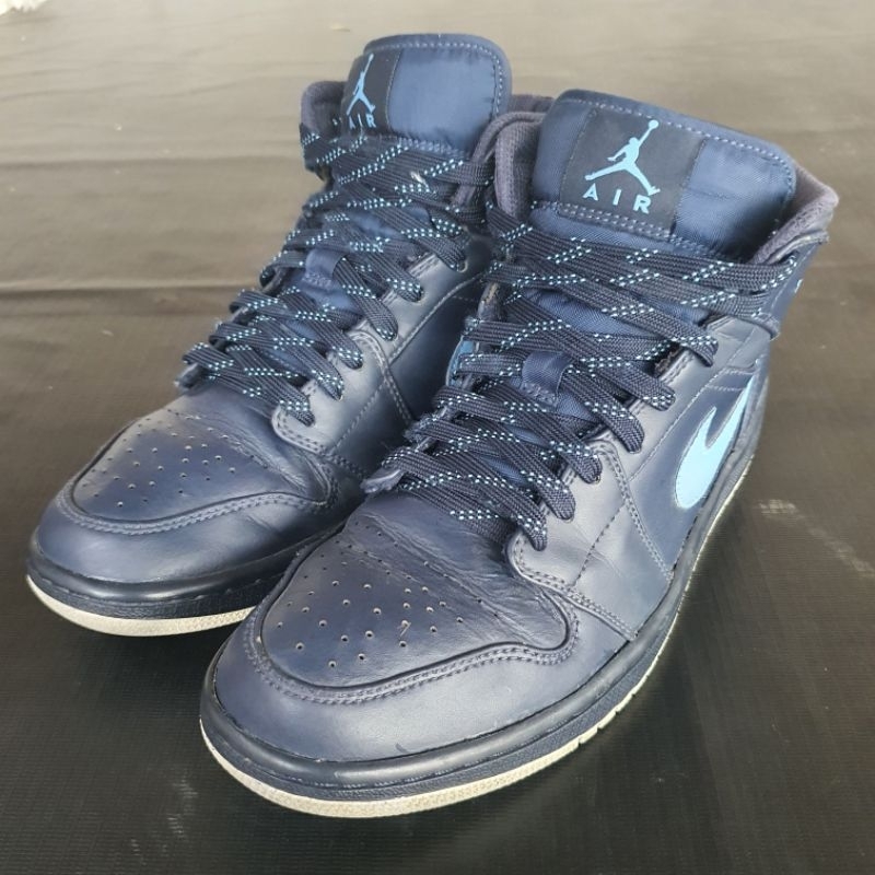 AIR JORDAN 1 MID OBSIDIAN BLUE