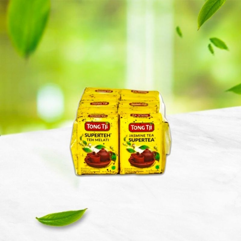 

TONG TJI SUPER 100 gram/10 pcs JASMINE TEA (Lose Tea)