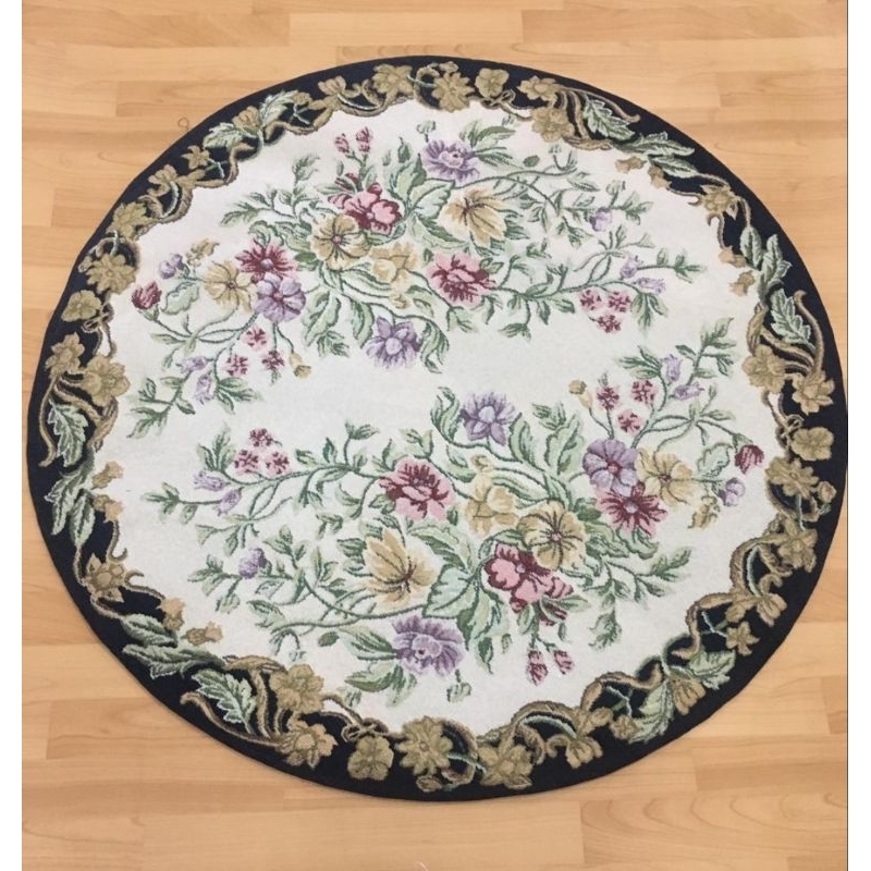 Karpet Bulat 118 cm import backing anti slip