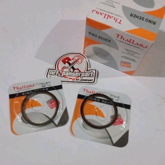 RING SEHER /PISTON RING OS/OVER SIZE STANDAR/25/50/75/100 (50/50,25/50,5/50,75/51 MM) HONDA ASTREA P