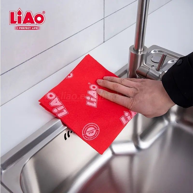 LIAO Kain Lap Lantai Non-Woven Kain Lap Serbaguna (G130056)