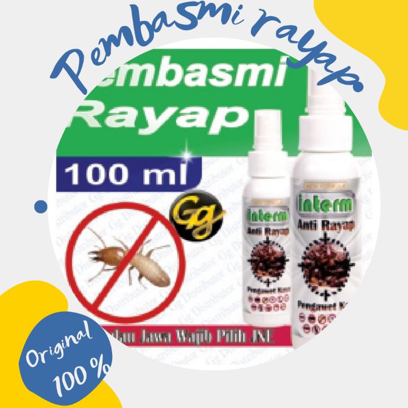 pembasmi rayap kayu dan tanah