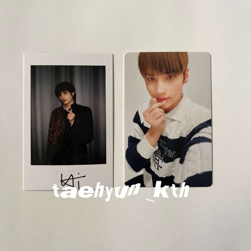 TXT YIZHIYU ROUND 1 HUENINGKAI POB PHOTOCARD + POLAROID SET MINISODE 2 : THURSDAY’S CHILD