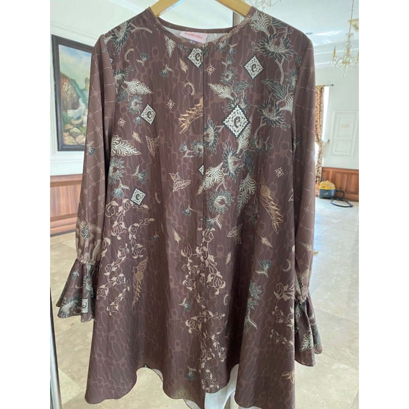 Atasan Ria Miranda Satin Batik