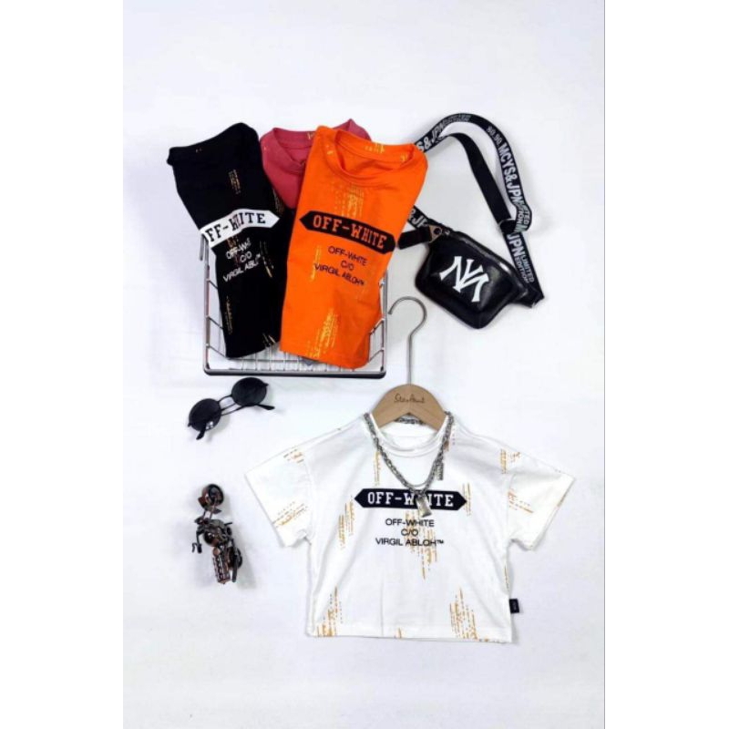 Kaos Anak OffWhite