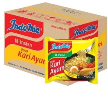 

Indomie Kuah Kari Ayam1 Dus / Karton isi 40 Pcs @72Gram