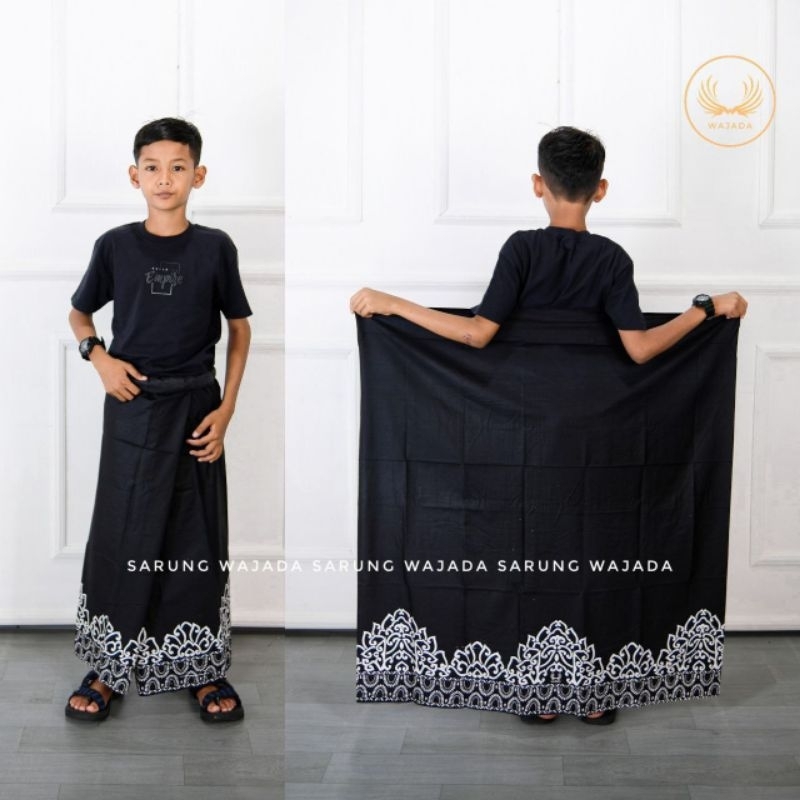 Sarung batik anak / sarung anak motif anime / sarung anak sd smp