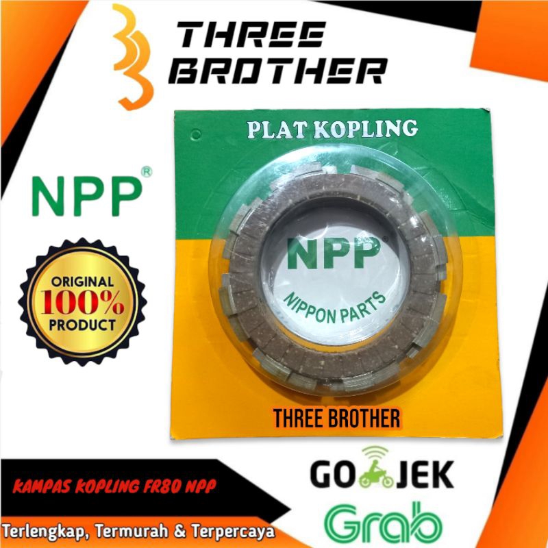 Kampas kopling plat kopling Fr80 fr 80 npp