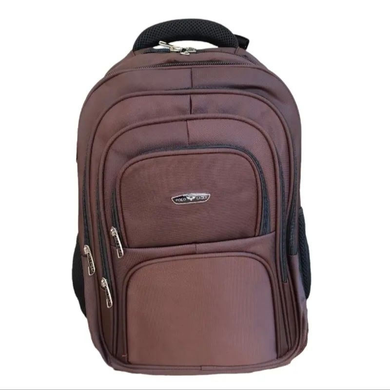 Tas Ransel Laptop POLO EAGLE / Tas Ransel import 18 Inch bisa expanding ORI - USB PORT
