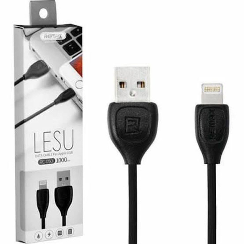 REMAX LESU iPhone cable 100cm lightning cable remax RC-050i black