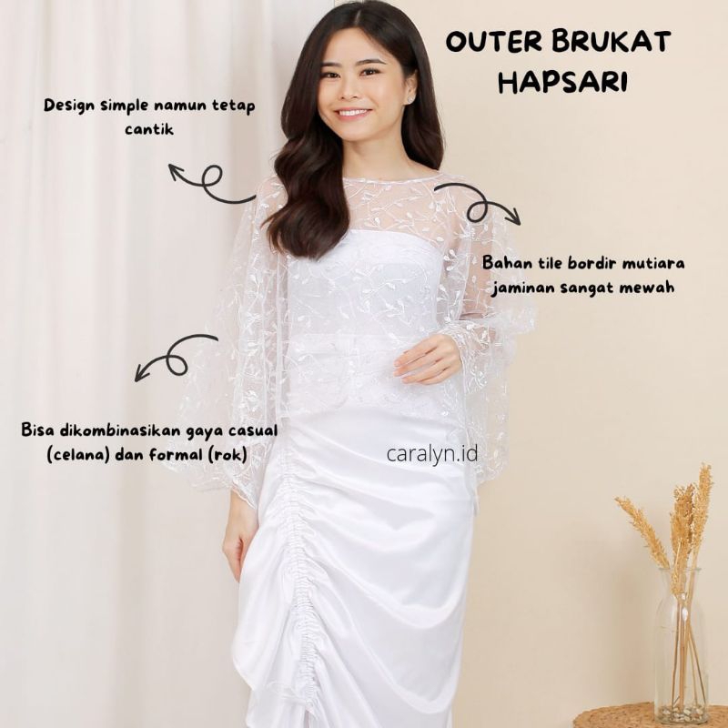 OUTER KEBAYA TILLE HAPSARI  KEBAYA KONDANGAN