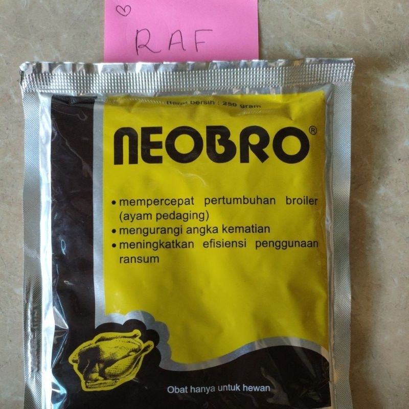 Neobro. Vitamin Ayam, vitamin Hewan