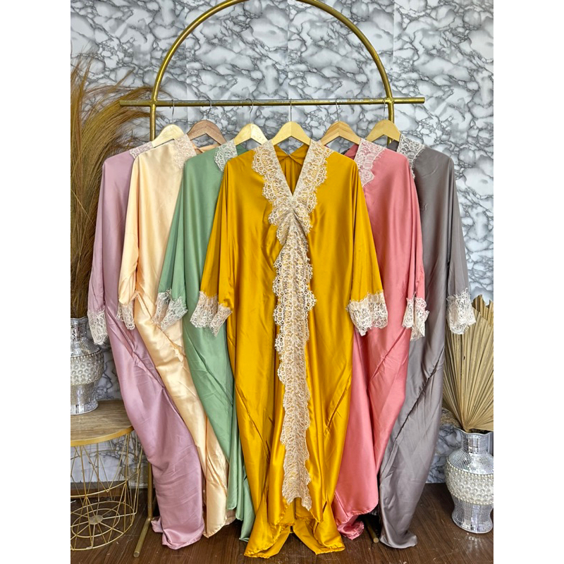 kaftan renda super mewah dan elegan