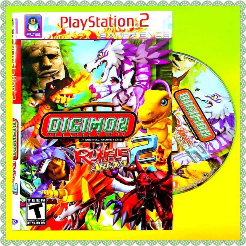 KASET PS2 DIGIMON RUMBLE ARENA 2 - KASET PS2 LENGKAP MURAH - KASET PS2 GTA - KASET PS2 BOLA