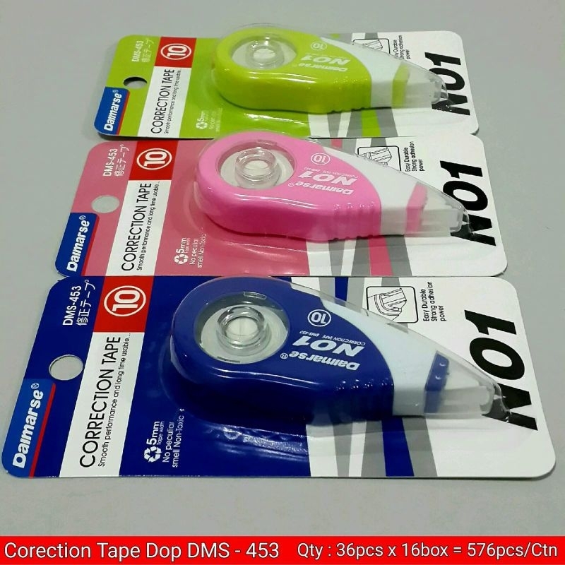 

Correction Tape DMS-453 10mtr x 5 mm