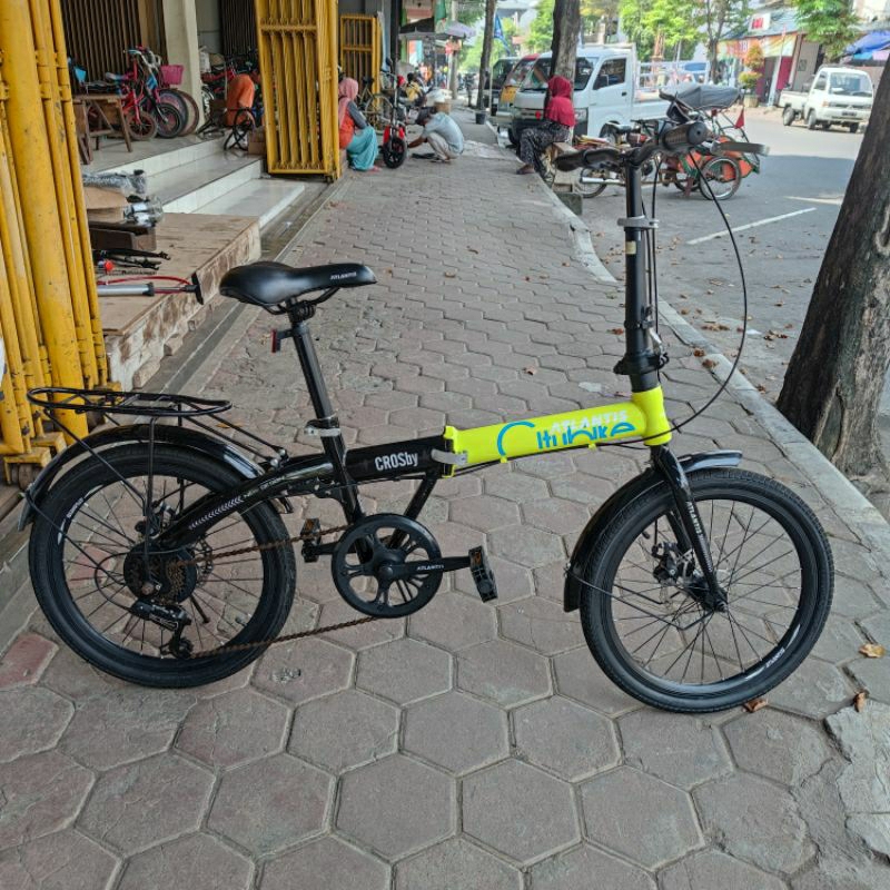 Sepeda Lipat Folding Atlantis Crosby Bekas Second 20"