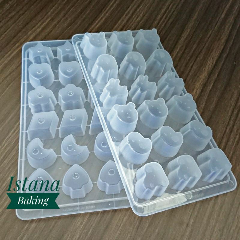 Cetakan Puding Jelly Agar Motif Karakter Lucu Aneka Motif Gemas