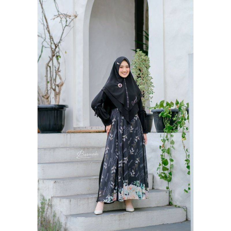 BRAND NEW FAIZA SHELLA gamis set Premium by BERMERKS SYAR'I
