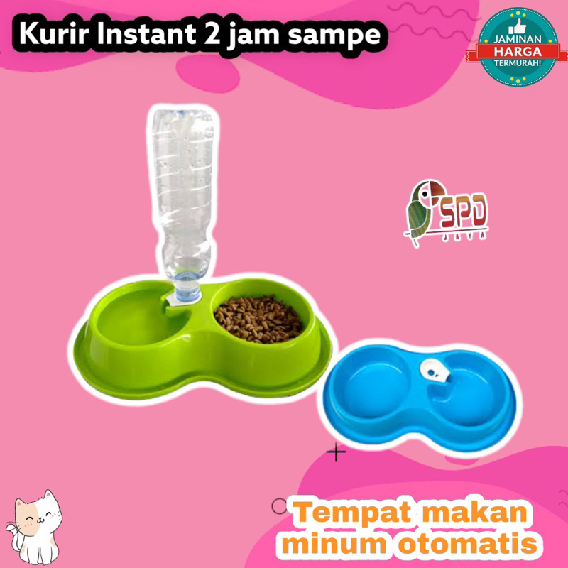 TEMPAT MAKAN MINUM KUCING OTOMATIS