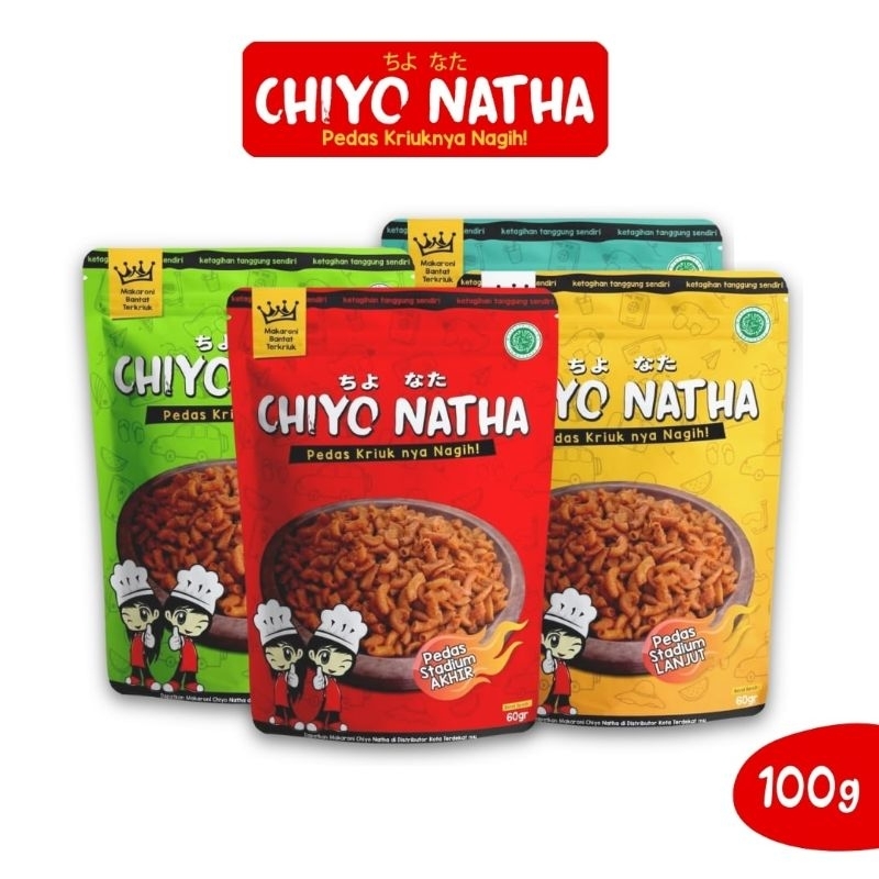 

[TERMURAH] Makaroni Chiyo Natha Kemasan 100gr Premium