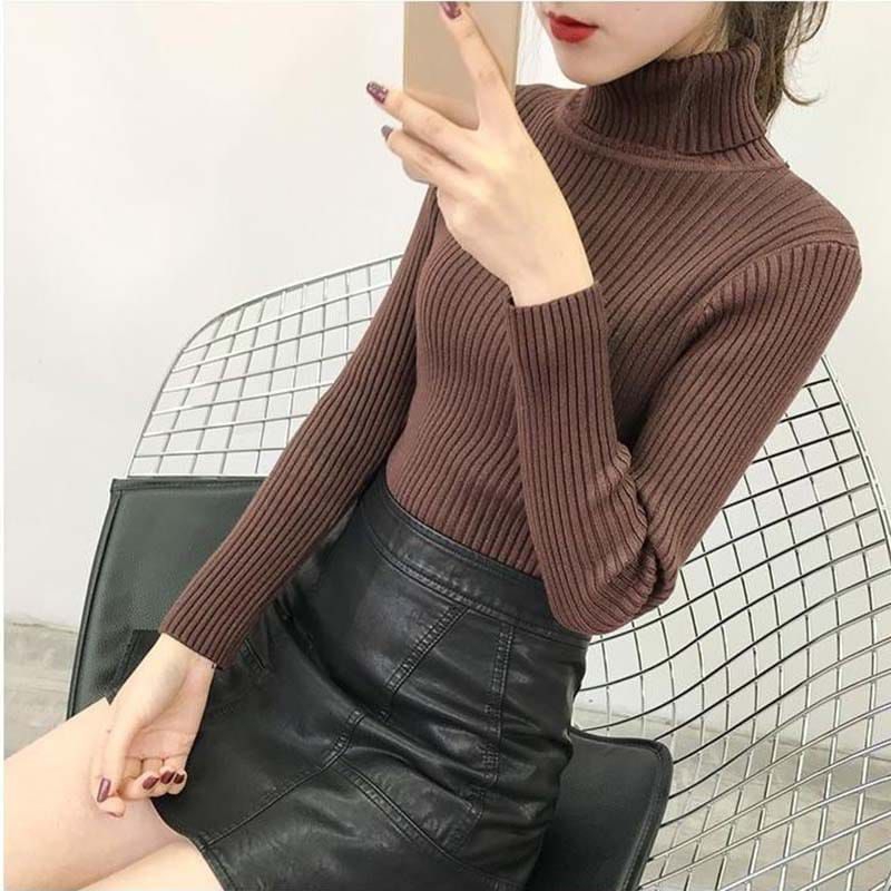 Sweater Turtleneck Daisy Atasan Wanita