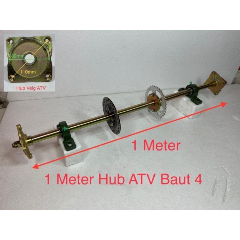 AS UNTUK MERAKIT MOTOR RODA 3 / ATV / TOSSA MINI