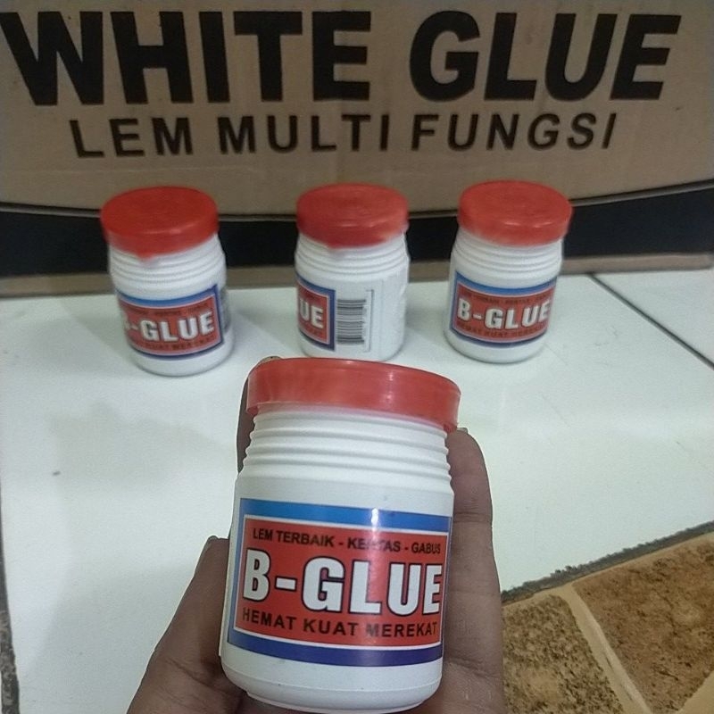 LEM SERBAGUNA/KERTAS B-GLUE BOTOL BESAR TANGGUNG MURAH BERKWALIATAS