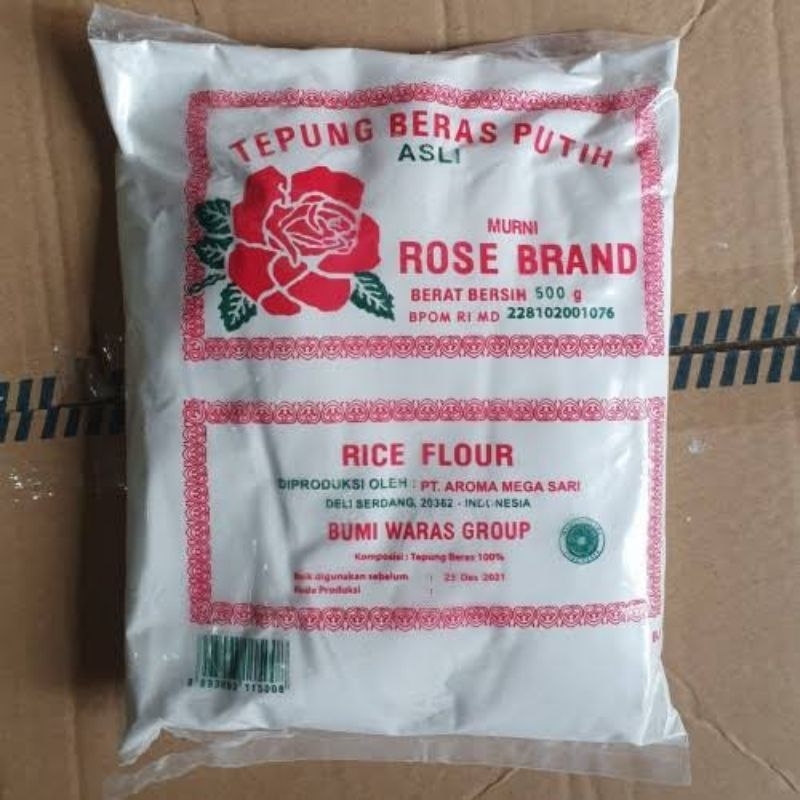

Tepung Beras Putih Rosebrand 500gr