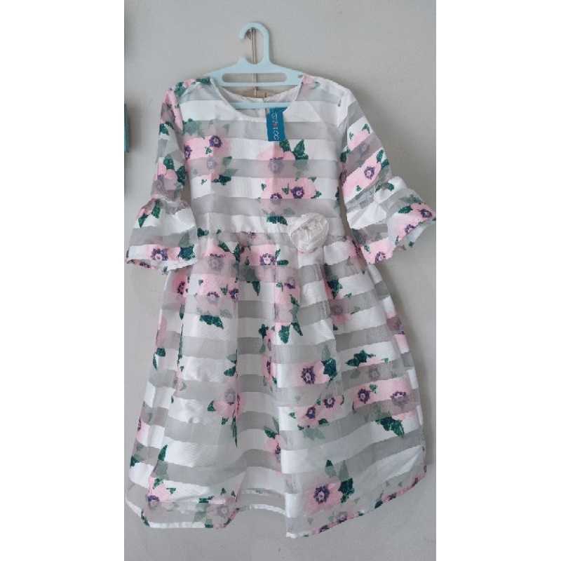 Dress princess anak perempuan Kidz Too 8 tahun