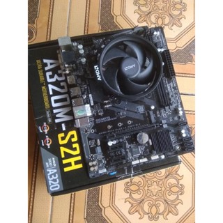 paketan Ryzen 3 3200g + mobo a320m + ram 8gb kit + M.2 128gb