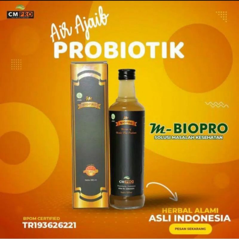[PROMO] M BIOPRO herbal probiotik obat 1001 penyakit asli original 100%