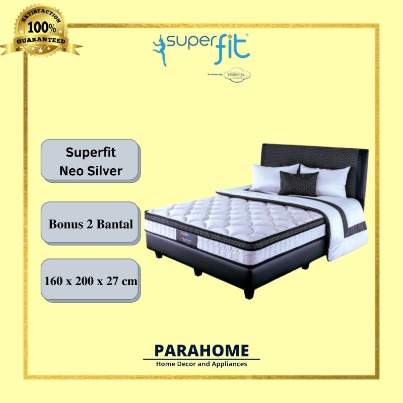 Spring Bed / Matras / Kasur Superfit by Comforta Neo Silver