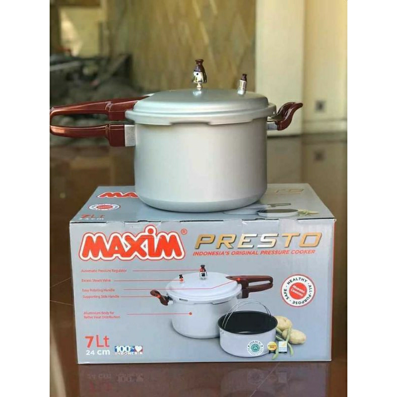Panci Presto Maxim 7 Liter