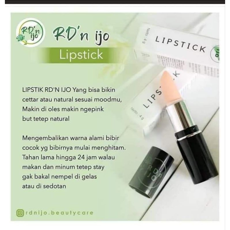BPOM LIPSTIK RDN IJO awet 24 jam