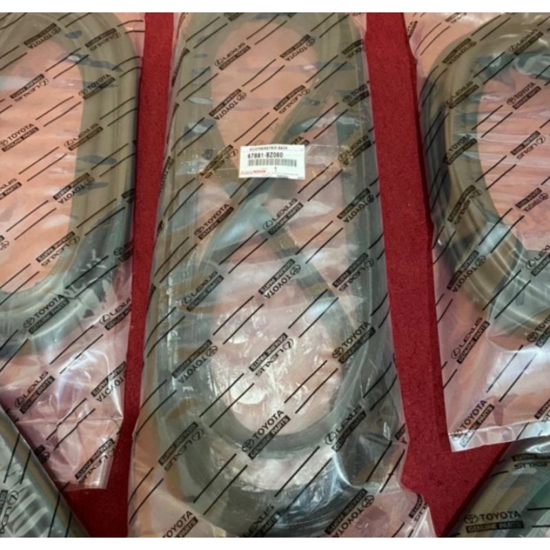 karet bagasi karet peredam pintu bagasi toyota rush terios 2006-2015