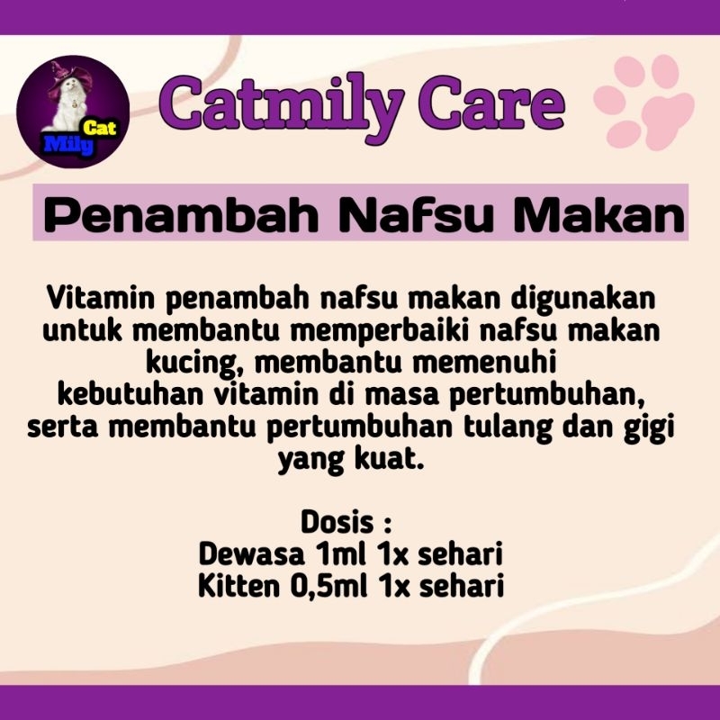 Sirup Penambah Nafsu Makan Kucing