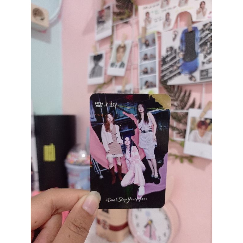 OFFICIAL PC ITZY X ULTRA MILK (YUNA, YEJI, LIA)